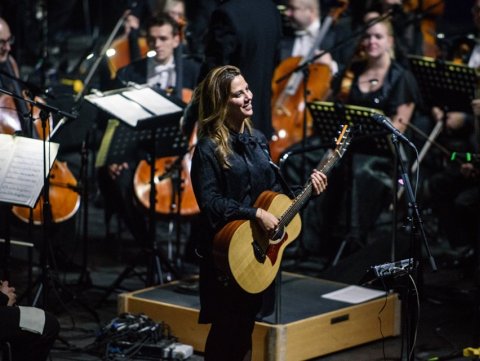 Aneta s kapelou a Janáčkovou filharmonií Ostrava